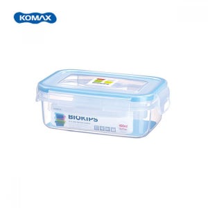 코멕스 바이오킵스 직2호 450ml 투명 밀폐용기 다용도 보관 샐러드 이유식 반찬통 BPA프리
