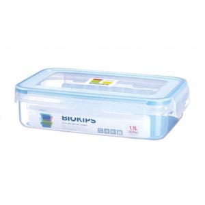 코멕스 NEW 바이오킵스 직4호 1.1L 투명 밀폐용기 다용도 보관 샐러드 이유식 반찬통 BPA프리