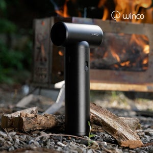 윈코 에어몬스터2 무선 에어건 미니 송풍기 초강력 콤프레샤 세차 캠핑 WOL-007