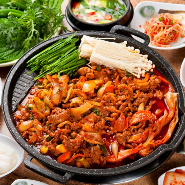 국내산 1등급 무항생제 오리주물럭 1kg 매콤양념·간장 오리불고기