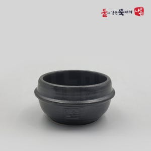 L손 불에강한 뚝배기 찌개솥 미니(1개/지름11.7 높이6.5cm) 알밥기 계란찜기