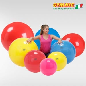 짐닉 클래식 짐볼 45cm 노랑 밸런스 코어 스트레칭 헬스 요가 필라테스