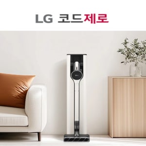 LG 코드제로 오브제컬렉션 A7 Core 흡입+물걸레 올인원타워 무선청소기 A737WA