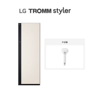 LG 스타일러 오브제컬렉션(NEW) 5벌+바지1벌+고압스티머 샌드베이지 SC5MBR80A