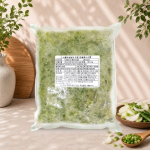 청정 냉동 다진 혼합 야채 (양파 + 대파) 1kg