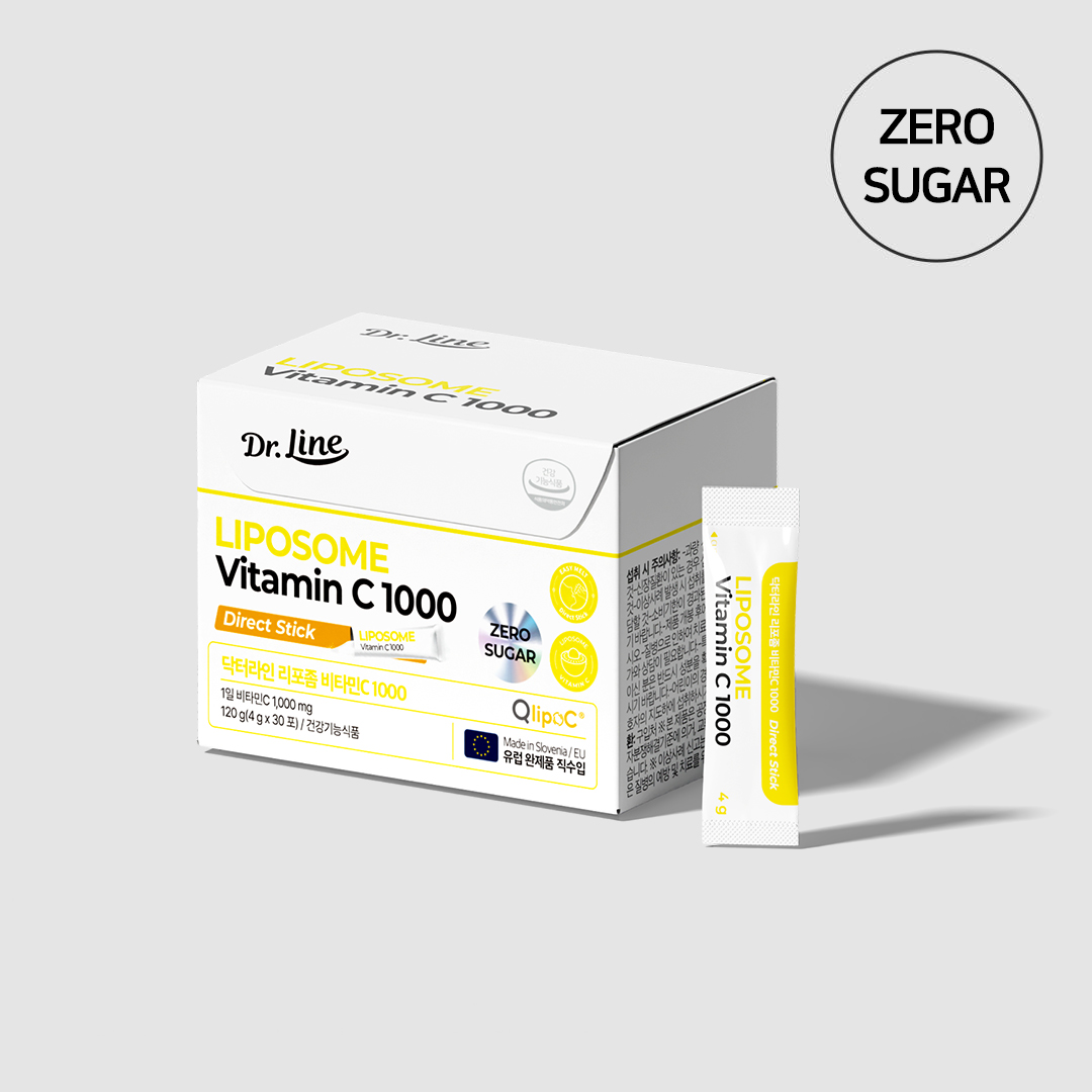 닥터라인 리포좀 비타민C 1000 제로슈가 30포, 1개