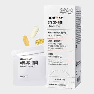 하우데이 원팩 하루한포 올인원 멀티비타민 남성 여성 종합영양제 멀티팩 30포, 1개