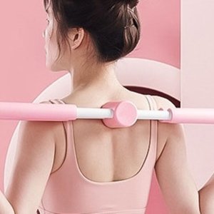 요가봉 스트레칭봉 필라테스 등스트레칭기구 바 십자