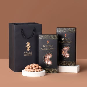 [드림캐슈넛] 화덕에서 껍질째 구운 베트남 캐슈넛 430g, 2개