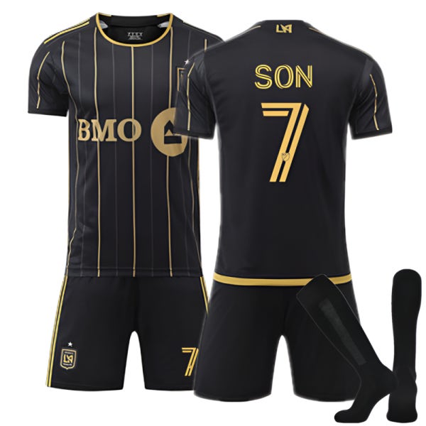 손흥민 유니폼 LAFC 2025 홈 축구 국대 어린이 키즈 반티 축구복 커스텀마킹