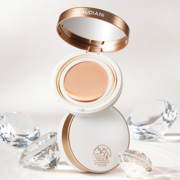 [SET] 뷰디아니 촉촉한 파운데이션 윤광커버쿠션 승무원팩트 글로우 리필세트 SPF50+
