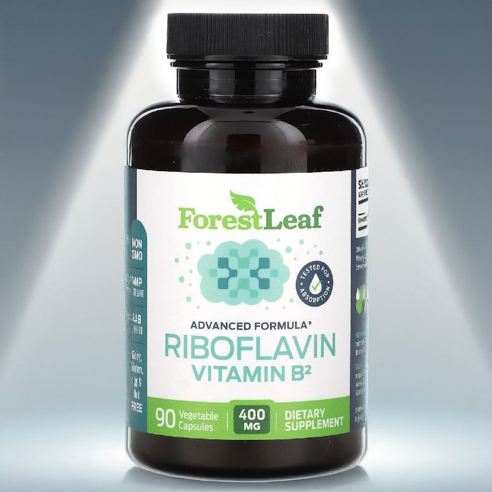 포레스트리프리보플라빈 <b>비타민 B2</b> 효능 400mg 90캡슐