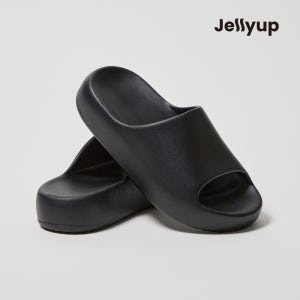 젤리업 원 블랙 푹신한 리커버리 슬리퍼