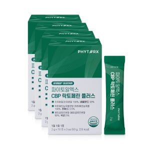파이토알엑스 CBP 락토페린 플러스 고약사 약들약 30포, 4개