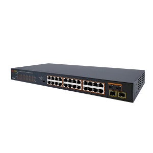 솔텍 SFC524HP 기가 24포트 스위치 PoE 380W / 1G 2SFP