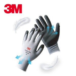 3M 컴포트그립 에어 얇고 통기성 좋은 다용도 작업장갑