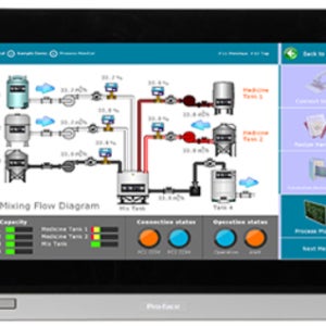 Proface HMI SP5000 시리즈 19인치 Wide PFXSP5800WCD