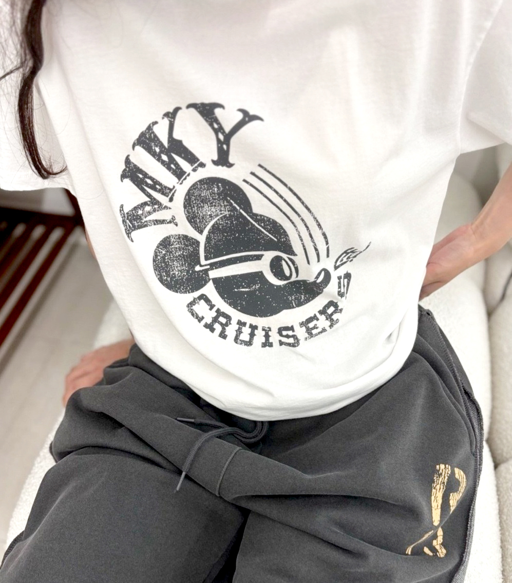 [디즈니정품]미키 여름휴가 반팔티셔츠