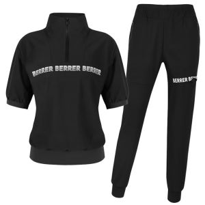 SNP골프 여성 스트로크 그래픽 반팔 조거 셋업