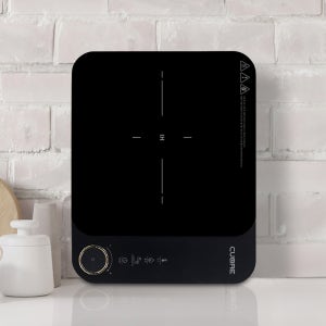 쿠오레 1구 인덕션 미니 휴대용 전기레인지 원룸 CKI-D10B