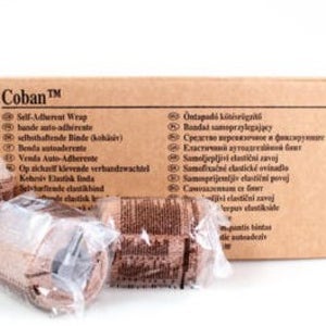 3M 자가접착붕대 코반 Coban 1583 7.5cm 3인치 24롤 1박스