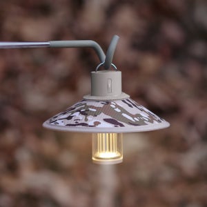 루메나 M3 M4 전용 페브릭 쉐이드 카모브라운 랜턴 갓 조명 확산 후드