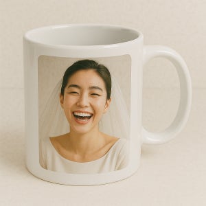 머그컵제작 포토머그컵 돌답례품 소량 커플 사진