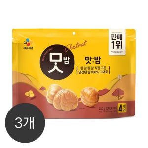 CJ 맛밤 240g (60g x 4번들) / 3개
