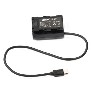 지테이 DJI 로닌 RS2 NP-FZ100 배터리 더미 전원 케이블 DR12