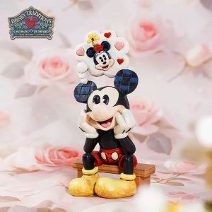미키마우스 미니생각 장식피규어 enesco 목각스타일 jimshore mickey ornament