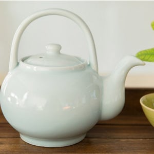 국산 도자기 다관 다기 주전자 700ml