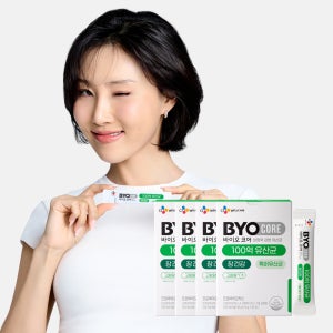 CJ 바이오코어 건강한 생유산균 100억 보장 고함량유산균 분말형 30포, 4개