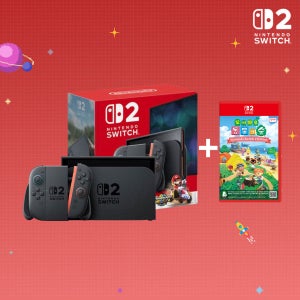 닌텐도 스위치2 본체 마리오카트 월드 세트 + 동물의 숲 NS2에디션