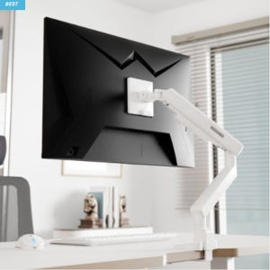 카멜마운트 모니터암 거치대 MSS2 이지밸런스 싱글 모니터암 스탠드