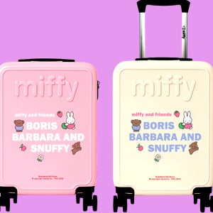 윤슬디자인 미피 데이지 2박3일용 캐리어 귀여운 핸드 캐리어 가방 미피 캐릭터