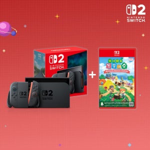 닌텐도 스위치2 본체 + 동물의 숲 NS2에디션