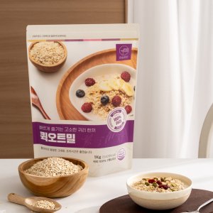 안심곳간 퀵오트밀 100% 압착 귀리 오리지널, 1kg, 1개