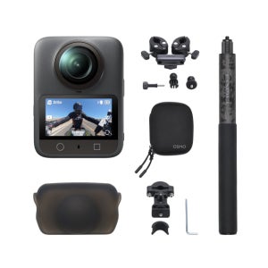 DJI Osmo 360 모터사이클 멀티 POV 콤보 (스탠더드 콤보 + 모터사이클 헤비 듀티 마운트 + 1m 카본 셀피 스틱 + 듀얼 헤비 듀티 클램프)