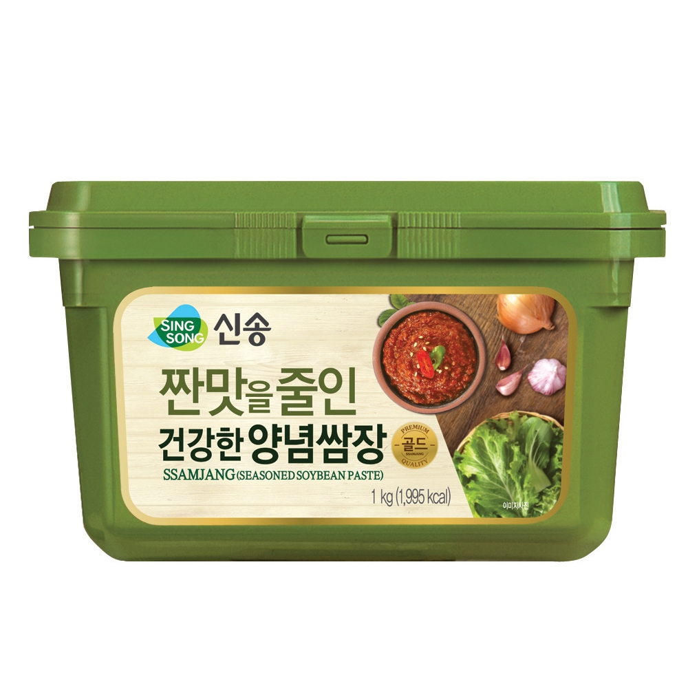 양념 쌈장 짠맛을 줄인 건강한 1kg x 1개