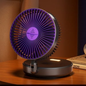 탁상용무소음선풍기 조명 미니소형 책상용 캠핑서큘레이터 작은