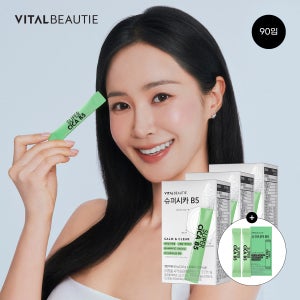 바이탈뷰티 슈퍼시카 B5 30포 X 3개+12포 추가 | 판토텐산 세라마이드