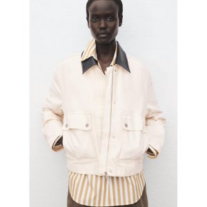 MANGO WOMAN 자켓 AMELIA Ecru 17054092