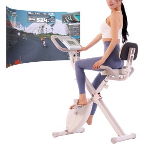 로베라 접이식 즈위프트 실내자전거 시크릿바이크RZ 등받이형 헬스 사이클 운동기구