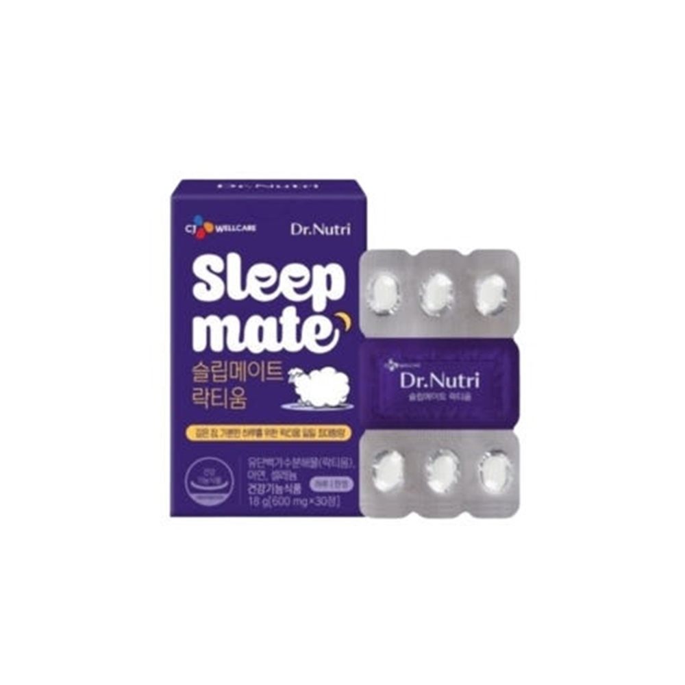 닥터뉴트리 슬립메이트 락티움 600mg 30정 1개
