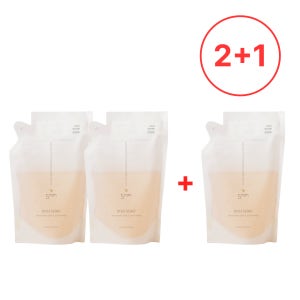 오미리 미세플라스틱 세정 1종 주방세제 리필 330ml, 3개