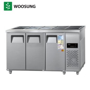 우성 반찬 냉장고 1800 찬밧드 3도어 CWSM-180RB(3D) 내부스텐 디지털