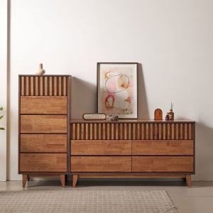 엘든 안방 와이드 드레스룸 옷 안방 3단 5단 원목 서랍장 세트