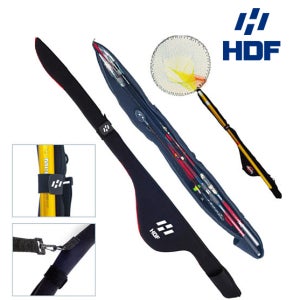 HDF 해동 네오스판 낚시대+릴+뜰채 셋팅케이스 HB-132 간편 출조 휴대용 낚시가방