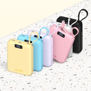 일체형 케이블 C타입 22.5W 고속 미니 보조배터리 10000mAh