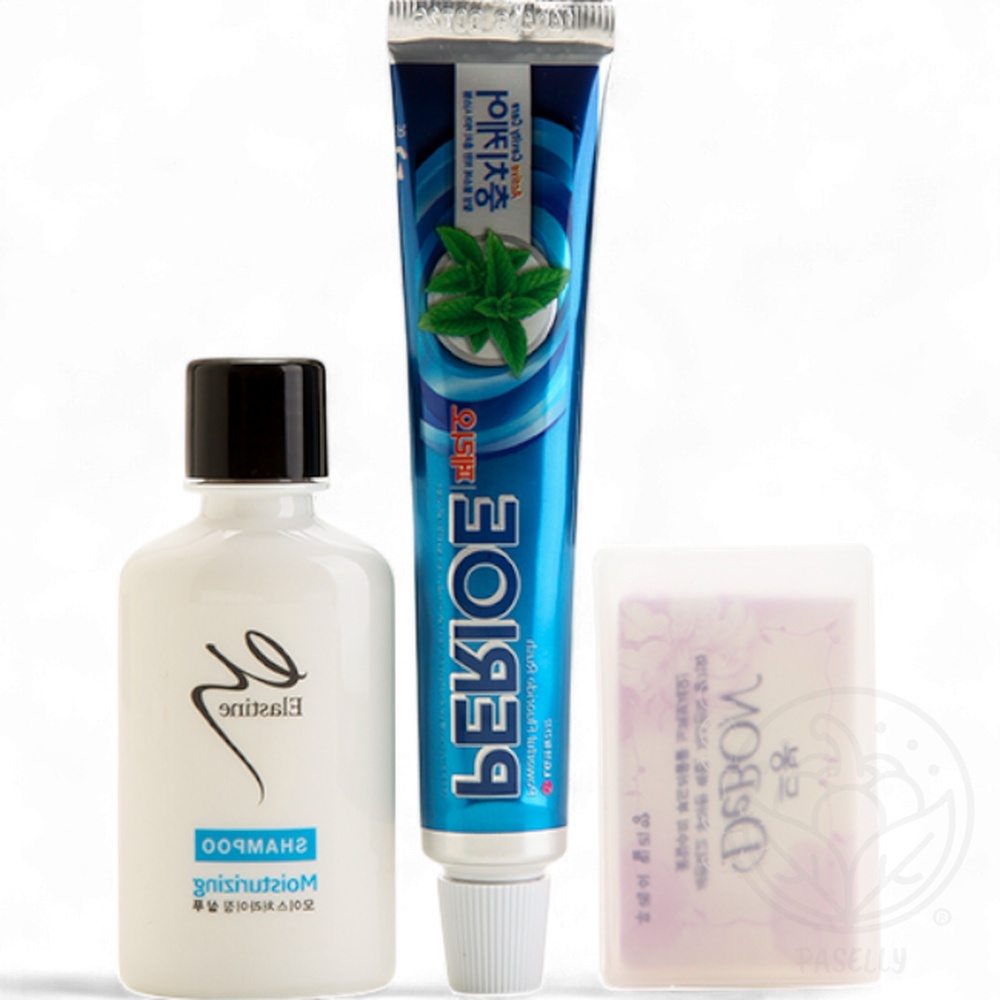 파샐리 여행필수품세트 간편세면용품 미니세면키트 5p 보급형